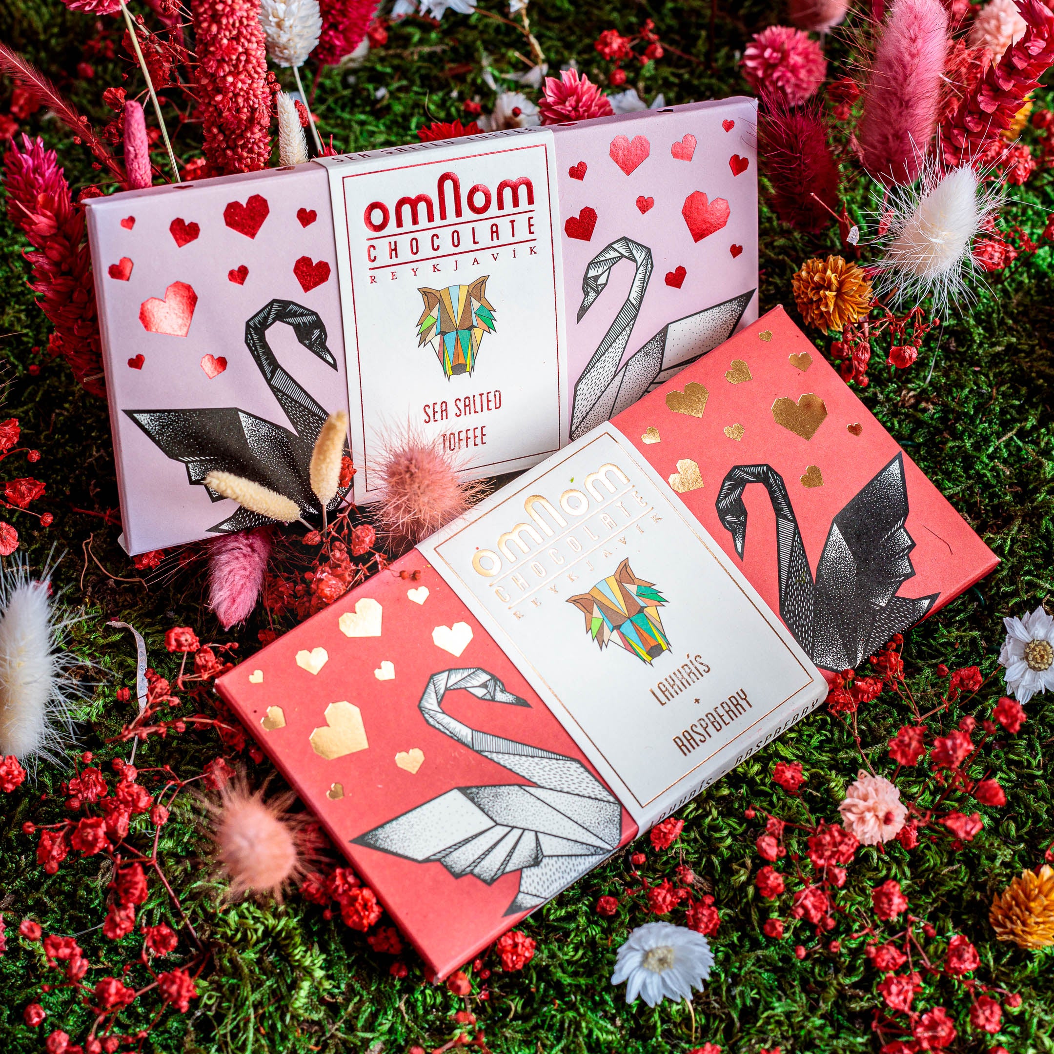 LOVE IS IN THE AIR – US Omnom Chocolate