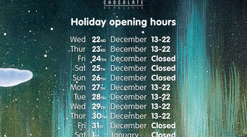 HOLIDAY OPENING HOURS