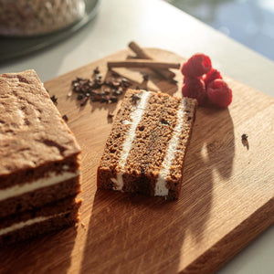 Spiced layered cake