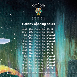 HOLIDAY OPENING HOURS